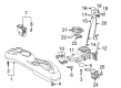 1997 Toyota Camry Power Window Switch Diagram - 84820-60090