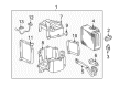 2005 Toyota Sienna Ambient Temperature Sensor Diagram - 88625-0C010