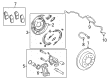 2014 Toyota Tundra Parking Brake Cable Diagram - 46420-0C061