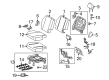 2019 Toyota Sienna Seat Cover Diagram - 79021-08301-E4