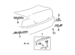 2003 Toyota Avalon Emblem Diagram - 75471-07010