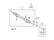 2013 Toyota Highlander Tie Rod End Diagram - 45470-09020