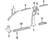 Toyota Tercel Door Seal Diagram - 62333-16070-E0