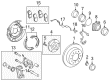 2014 Toyota Sequoia Wheel Bearing Dust Cap Diagram - 43514-34020