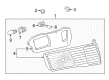 2011 Toyota Yaris Light Socket Diagram - 90075-99005