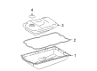 Toyota Automatic Transmission Filter Diagram - 35330-34010