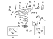 2003 Toyota Celica Headlight Diagram - 81145-2D030