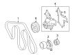 Toyota Sequoia Drive Belt Diagram - 99366-H2230