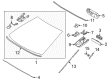 2018 Toyota Camry Car Mirror Diagram - 87810-53200