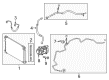 2022 Toyota Prius A/C Hose Diagram - 88710-47191