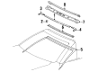 1997 Toyota Paseo Weather Strip Diagram - 63251-0W031