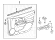 Toyota Prius C Door Seal Diagram - 68171-52230