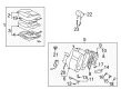 2002 Toyota Highlander Seat Motor Diagram - 85820-30560