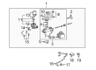 Toyota FJ Cruiser Master Cylinder Repair Kit Diagram - 47025-35081