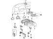 1998 Toyota Tercel Blower Control Switches Diagram - 87290-16010