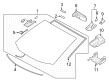 2023 Toyota Corolla Cross Windshield Diagram - 56101-0A500