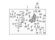 Toyota Armrest Diagram - 72890-35013-B1