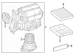 Toyota Grand Highlander Cabin Air Filter Diagram - 87139-YZZ83