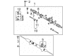 2006 Scion tC Rack and Pinion Boot Diagram - 45535-13010