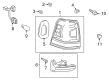 2010 Toyota Land Cruiser Tail Light Diagram - 81551-60830