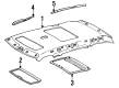 1991 Toyota Previa Dome Light Diagram - 81240-95D01-B8