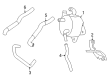 2010 Toyota RAV4 Coolant Reservoir Hose Diagram - 16283-36011