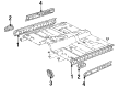 1992 Toyota 4Runner Floor Pan Diagram - 58111-89365