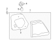 2013 Toyota Corolla Tail Light Diagram - 81591-12140