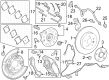 2012 Scion iQ Spindle Nut Diagram - 90080-17238