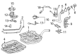 2015 Scion iQ Fuel Tank Strap Diagram - 77601-74010