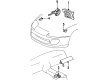 1997 Toyota Supra Air Bag Control Module Diagram - 89170-14041