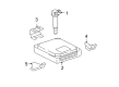 2001 Toyota Tacoma Engine Control Module Diagram - 89661-04790