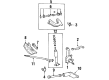 1991 Toyota Pickup Torsion Bar Diagram - 48162-35230