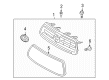 Toyota Highlander Grille Diagram - 53101-48190