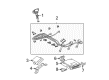 2004 Toyota Tacoma Ignition Control Module Diagram - 89620-04010