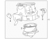 1999 Toyota 4Runner Blower Motor Diagram - 87103-35022