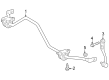 Toyota Grand Highlander Sway Bar Kit Diagram - 48805-0E080