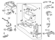 2001 Toyota Tacoma Center Console Base Diagram - 58802-35200-B0