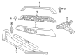 2017 Toyota 4Runner Grille Diagram - PZ327-35053