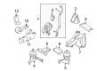 2008 Toyota Avalon Engine Mount Diagram - 12313-31010