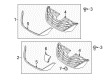 2014 Toyota Sienna Grille Diagram - 53114-08020