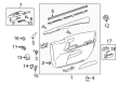 2013 Toyota Avalon Window Motor Diagram - 85710-0E050