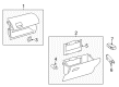 Toyota Prius V Glove Box Diagram - 55550-47121-B1