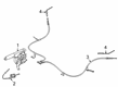 2017 Toyota Yaris iA Parking Brake Cable Diagram - 46420-WB001