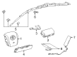 2020 Toyota Mirai Air Bag Diagram - 73910-62010