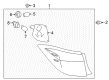 2019 Toyota Corolla Light Socket Diagram - 81555-02B10