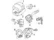 2005 Toyota Sienna Steering Column Cover Diagram - 45287-08020-E0