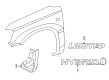 2007 Toyota Highlander Emblem Diagram - 75361-48900