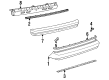 Toyota Celica Bumper Diagram - 52159-14270