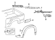 Toyota Tacoma Emblem Diagram - 75471-04040-C1